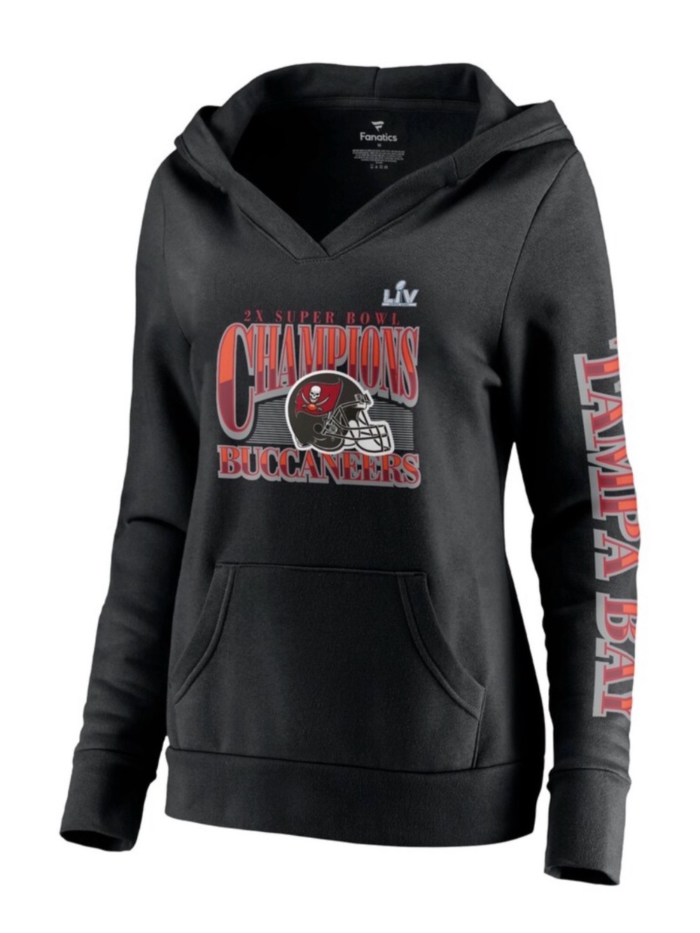 Fanatics Tampa Bay Buccaneers Super Bowl Champions Hoodie NWT - Picture 2 of 8